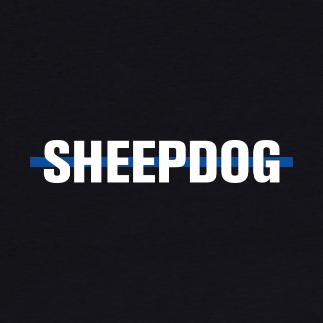 SHEEPDOG Blue Line by MikesTeez